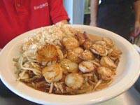 Scallops entree